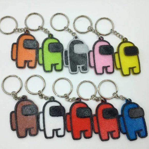 Among Us Keychain (3D printed) - Picture 4 of 5